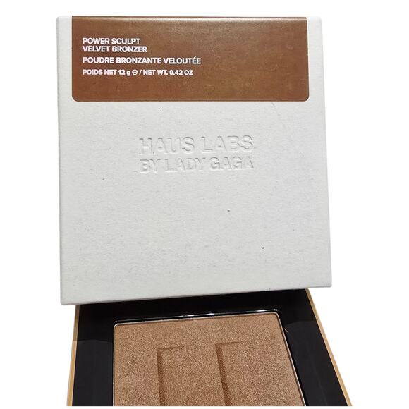 Haus Labs by Lady Gaga Power Sculpt Velvet Bronzer Medium Level 8 NIB - Picture 4 of 5